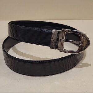 Louis Vuitton Black Epi Leather Belt 110/44